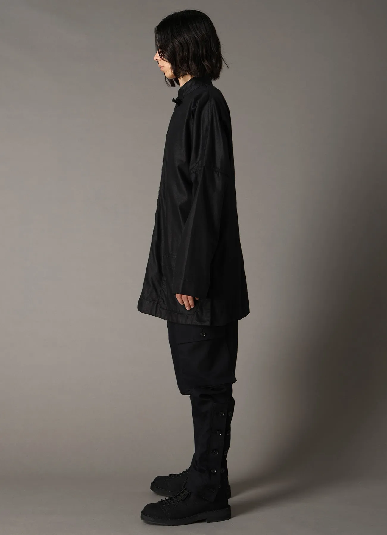 Ground Y×EDWIN 9oz BLACK TWILL CHINA JACKET sold by Yohji Yamamoto product image thumbnail 3