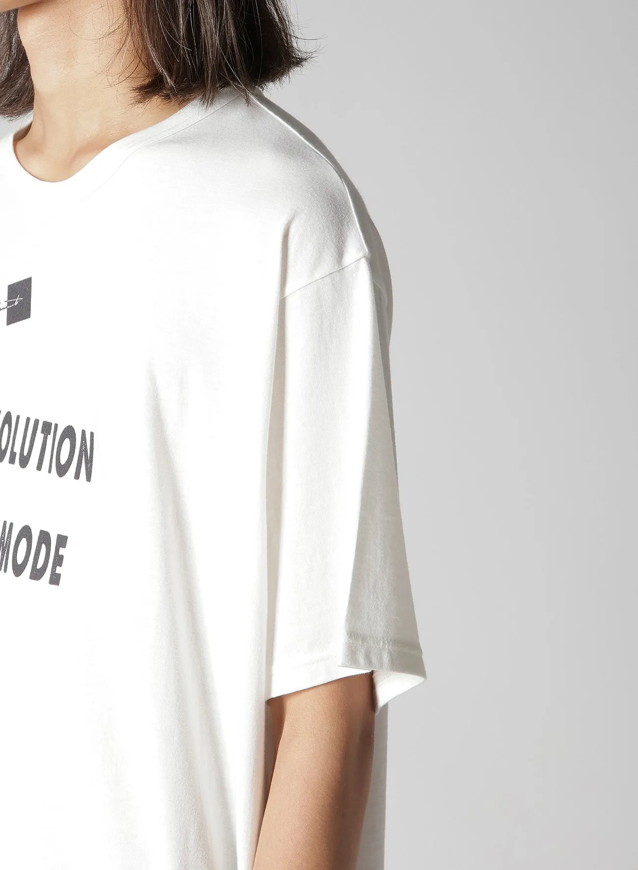 30/- COMBED PLAIN STITCH SHORT SLEEVE TEE sold by Yohji Yamamoto product image thumbnail 4