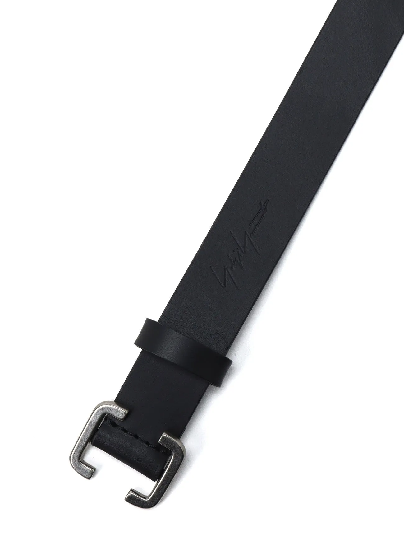 MAT SOFT OIL LEATHER 30MM FREE BELT sold by Yohji Yamamoto product image thumbnail 3