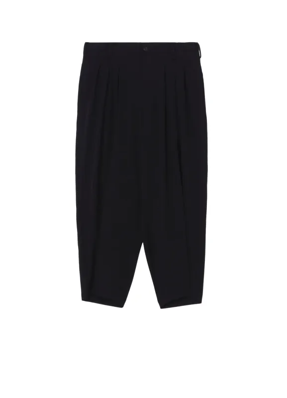 WOOL GABARDINE 12 TUCKS PANTS sold by Yohji Yamamoto