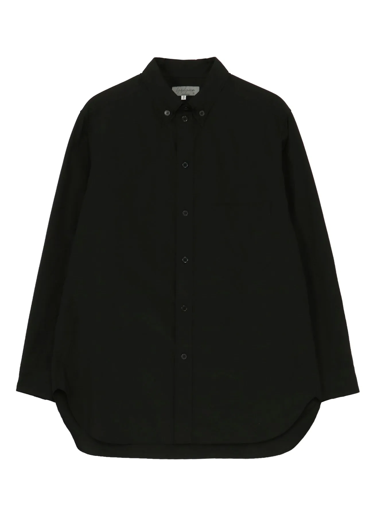 COTTON BROAD DOUBLE COLLAR BLOUSE sold by Yohji Yamamoto product image thumbnail 2