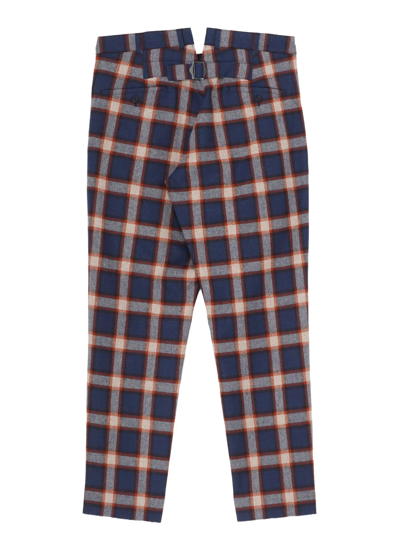 Yohji Yamamoto × PENDLETON PLAID PANTS B sold by Yohji Yamamoto product image thumbnail 3