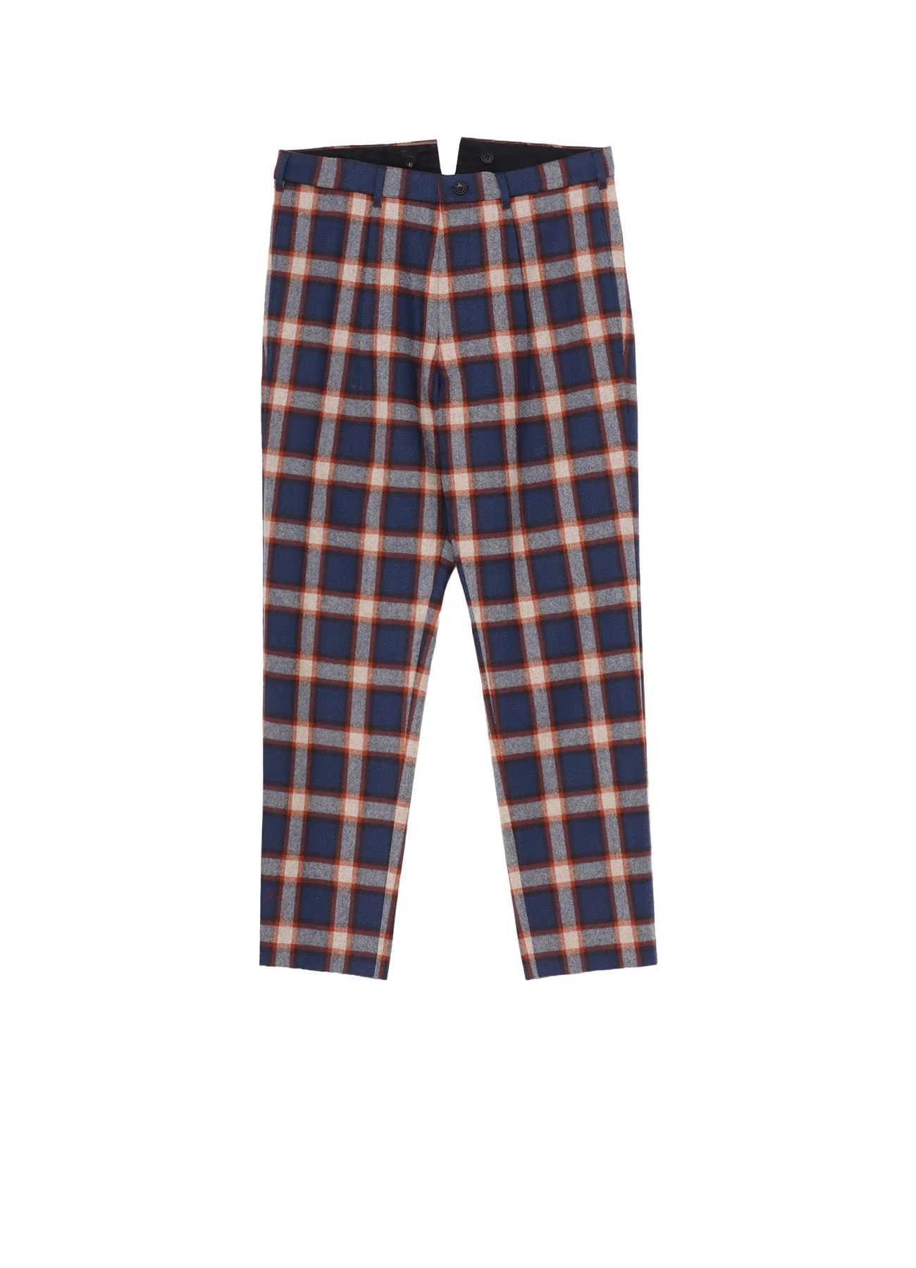 Yohji Yamamoto × PENDLETON PLAID PANTS B sold by Yohji Yamamoto