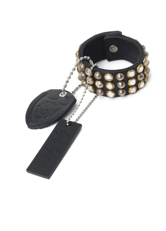 Yohji Yamamoto × HTC STUDS WRISTBAND B sold by Yohji Yamamoto
