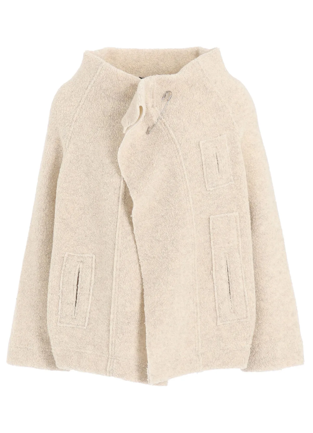 WOOL BREND PAIL WRAP JACKET sold by Yohji Yamamoto product image thumbnail 2