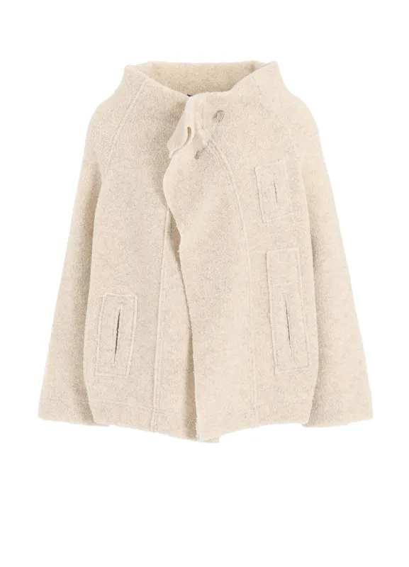 WOOL BREND PAIL WRAP JACKET sold by Yohji Yamamoto