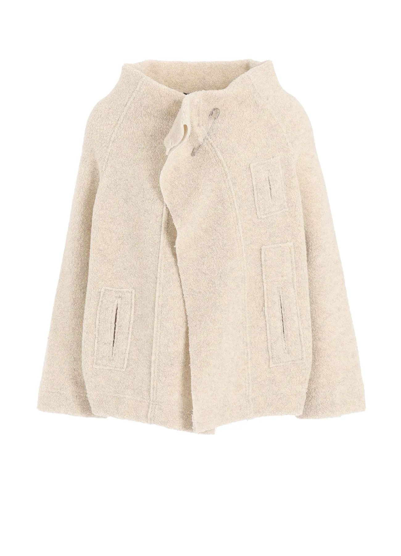 WOOL BREND PAIL WRAP JACKET sold by Yohji Yamamoto