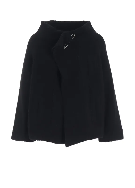 WOOL BREND PAIL WRAP JACKET sold by Yohji Yamamoto