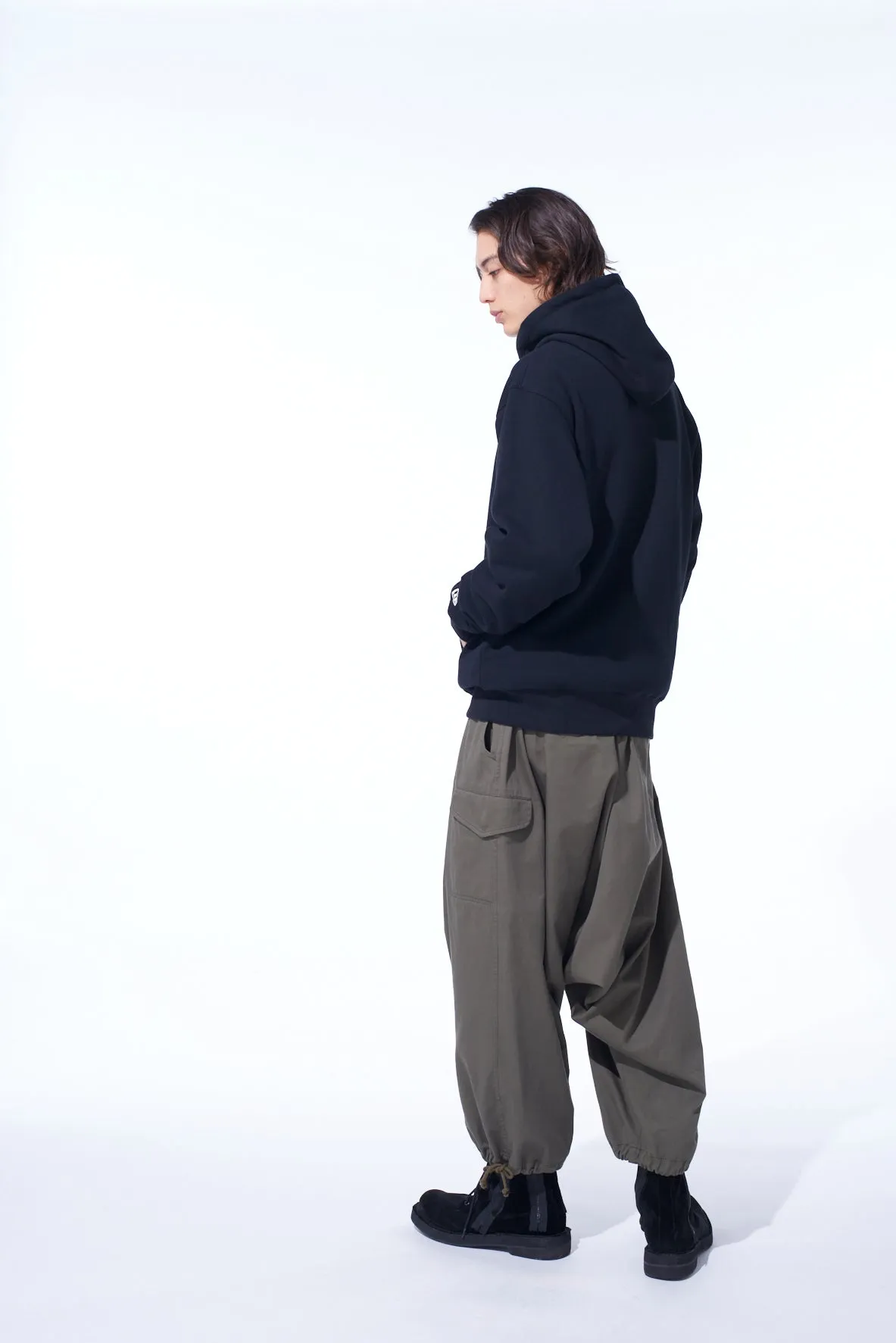 S'YTE × New Era LOGO PULLOVER HOODIE sold by Yohji Yamamoto product image thumbnail 3