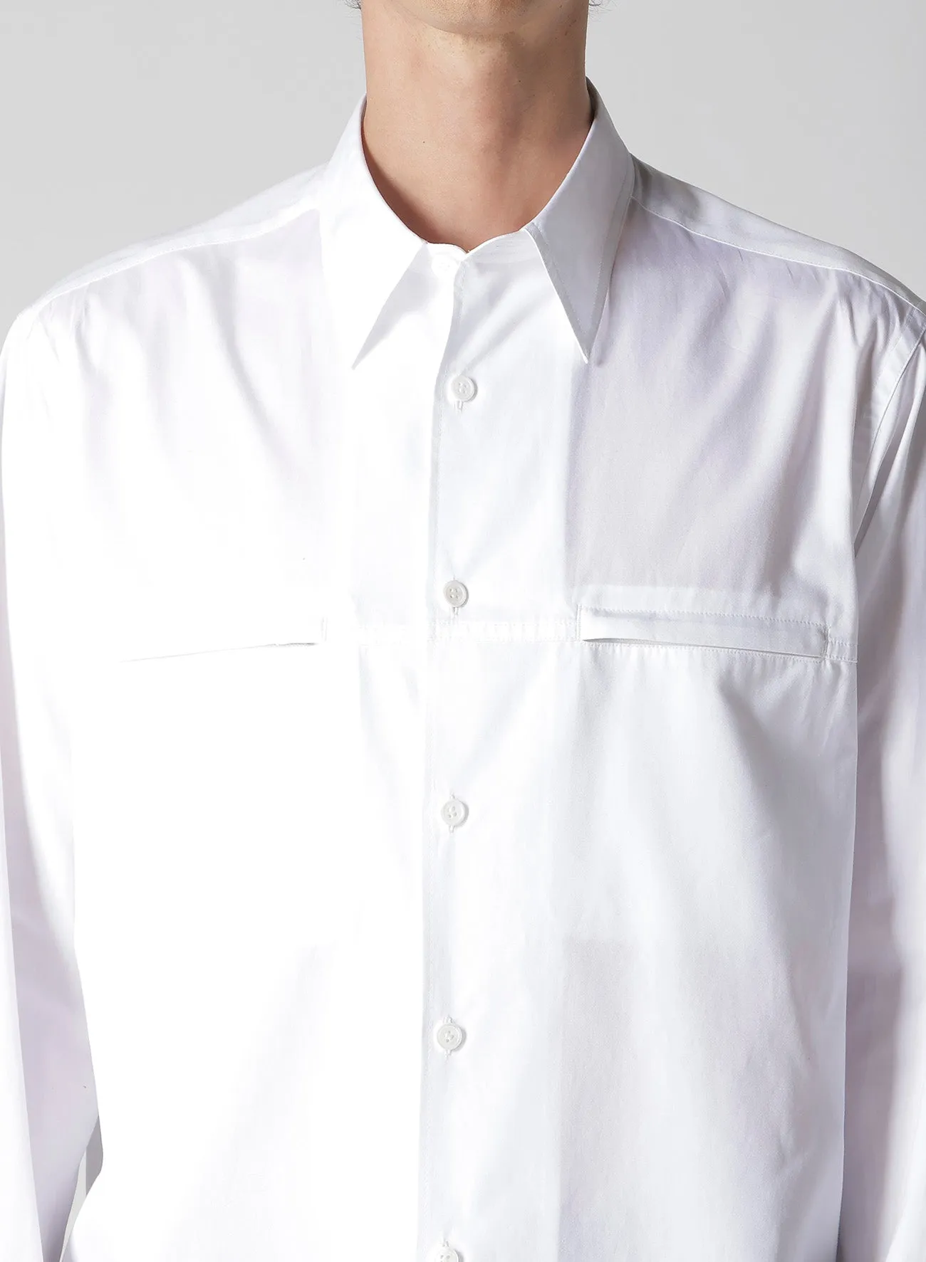 100/2 BROAD DOUBLE CHEST ZIP POCKET sold by Yohji Yamamoto product image thumbnail 5