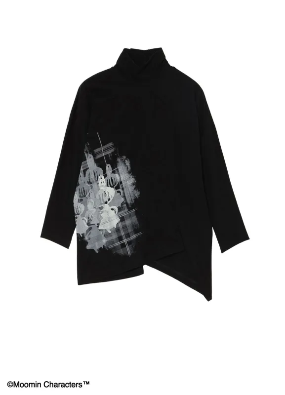 MOOMIN × a part of me. | Y’s SHADOW "LITTLE MY" PRINT TEE sold by Yohji Yamamoto