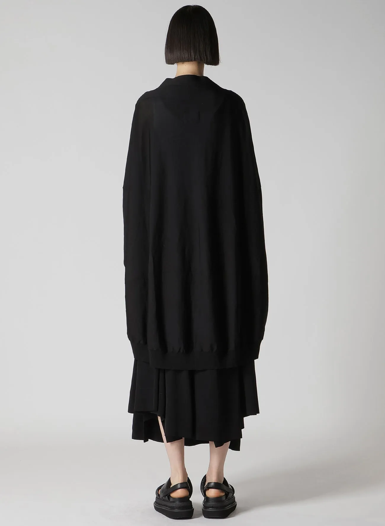 RYO 18G V NECK CARDIGAN sold by Yohji Yamamoto product image thumbnail 5
