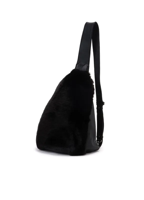 Y BODYBAG(FAKE FUR) made by Yohji Yamamoto