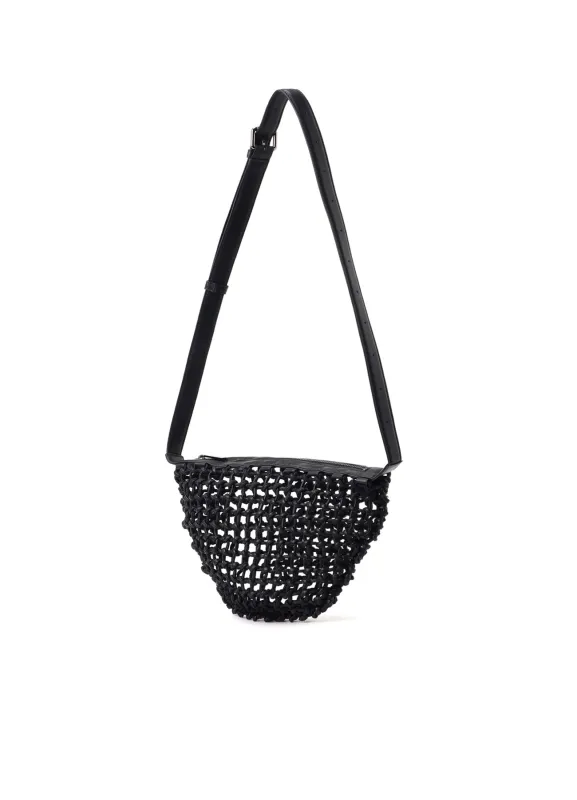 Macrame Bag made by Yohji Yamamoto