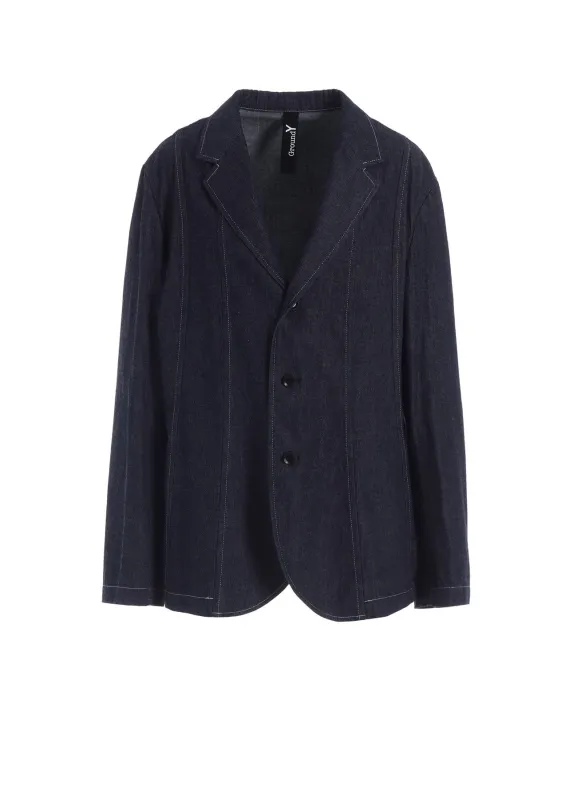 8oz SLUB DENIM  PANAL JACKET made by Yohji Yamamoto