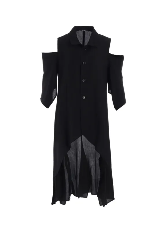 OPEN SHOULDER LONG JACKET sold by Yohji Yamamoto
