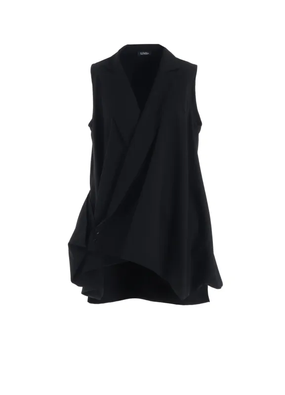 W/GABARDINE WRAP JACKET sold by Yohji Yamamoto