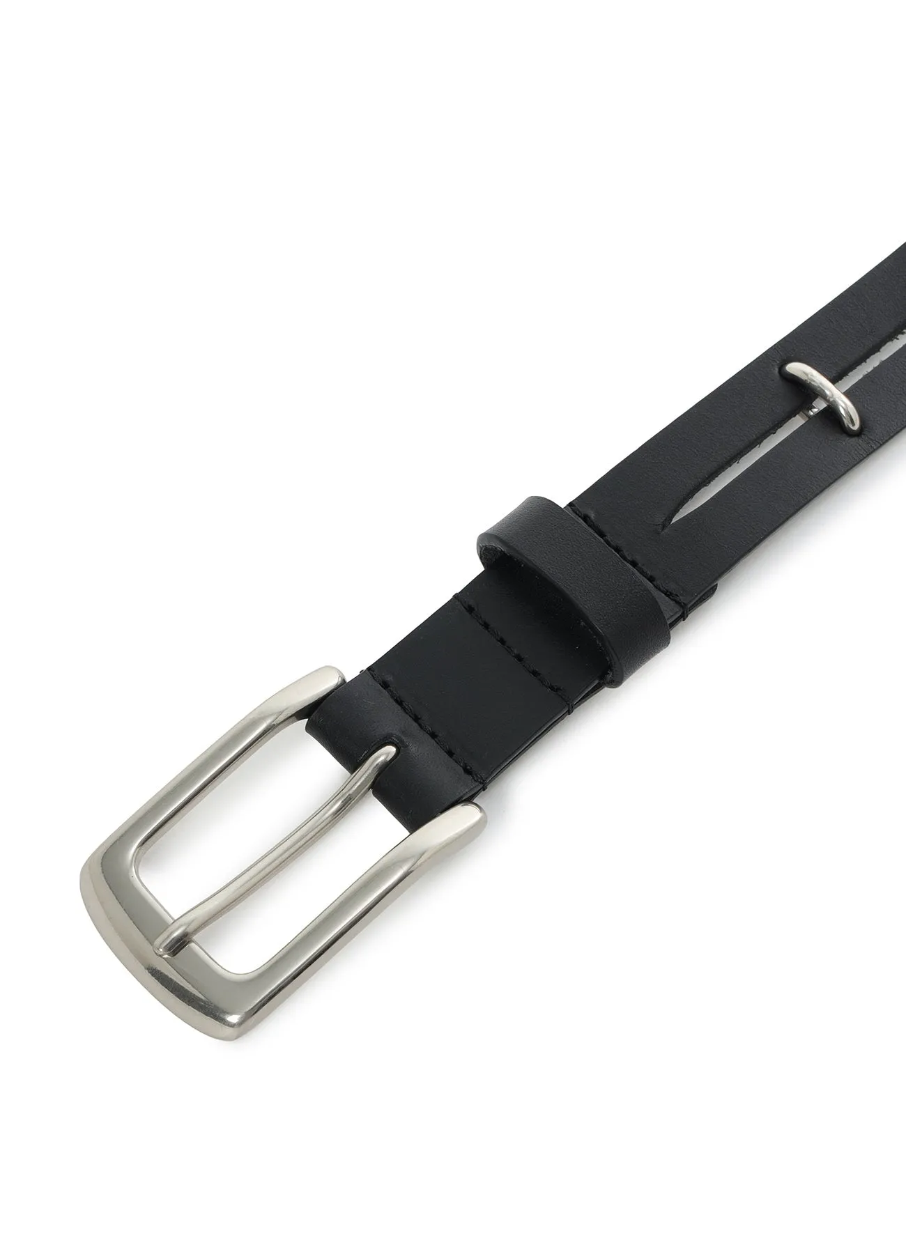DRY LEATHER CENTER-CUT BELT sold by Yohji Yamamoto product image thumbnail 5