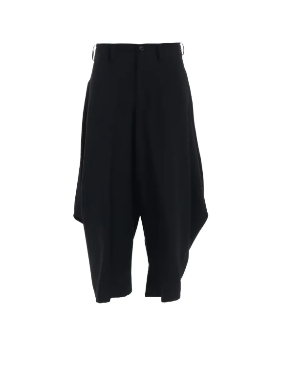 W/GABARDINE BIG TUCK PANTS B sold by Yohji Yamamoto