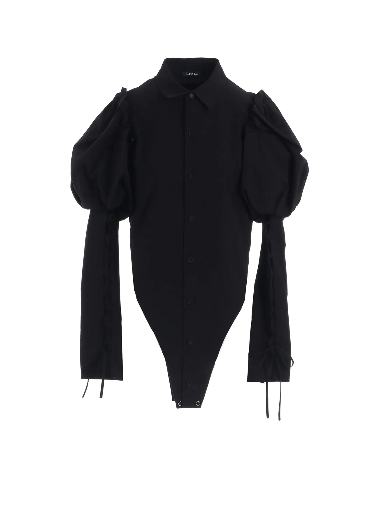 TYPEWRITER LACE UP SLEEVE BLOUSE sold by Yohji Yamamoto