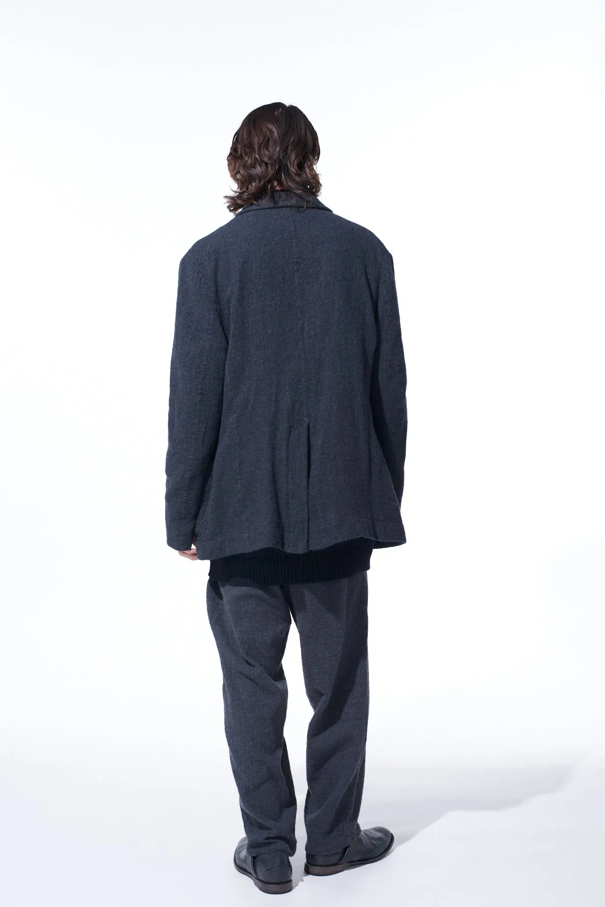 WOOL GAUZE ELASTIC PANTS sold by Yohji Yamamoto product image thumbnail 4