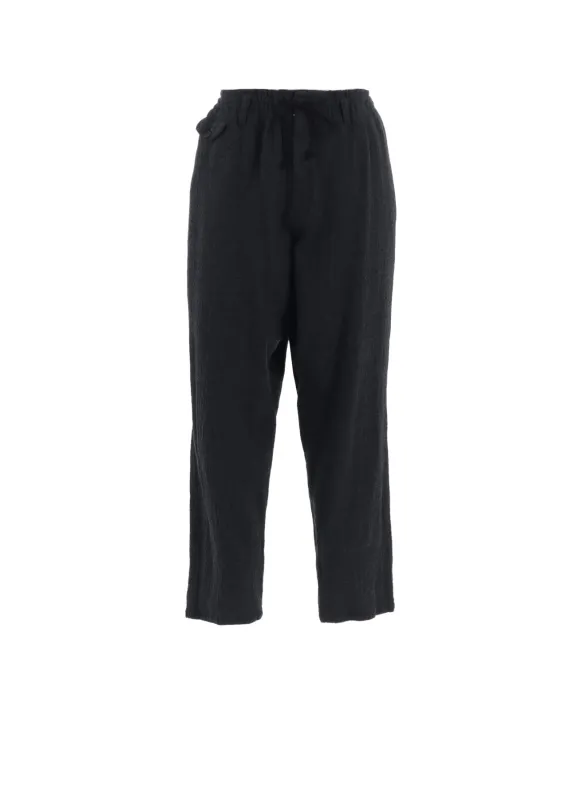 WOOL GAUZE ELASTIC PANTS sold by Yohji Yamamoto