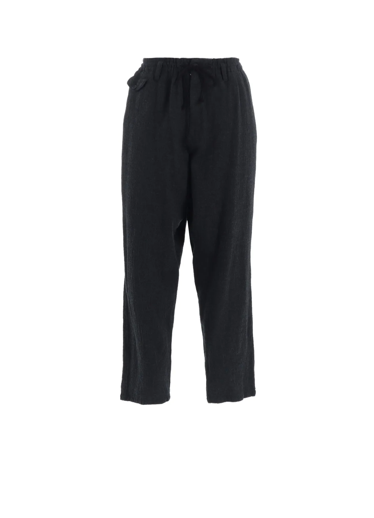 WOOL GAUZE ELASTIC PANTS sold by Yohji Yamamoto
