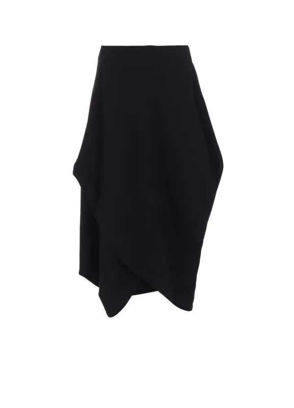 DOUBLE SATIN DRAPING SKIRT sold by Yohji Yamamoto