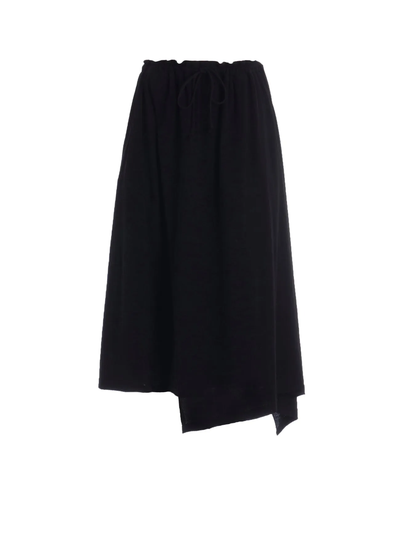 COTTON SINGLE JERSEY DRAPED SKIRT PANTS sold by Yohji Yamamoto