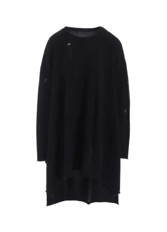 India DAMAGED PULLOVER sold by Yohji Yamamoto