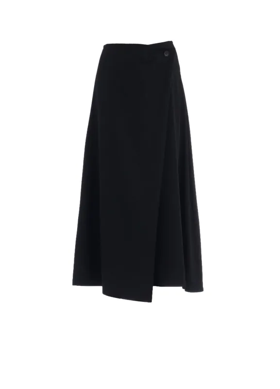 GABARDINE BUTTON LONG SKIRT made by Yohji Yamamoto