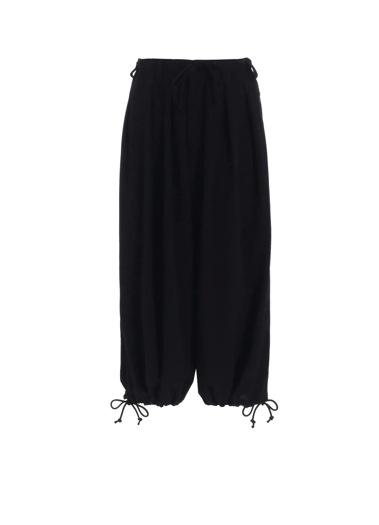 Ta/Pe CREPE DE CHINE 3 TUCKS PANTS sold by Yohji Yamamoto