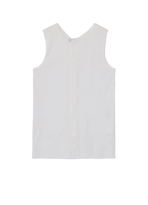 CELLULOSE COTTON MVS RIB PANELED TANK TOP made by Yohji Yamamoto