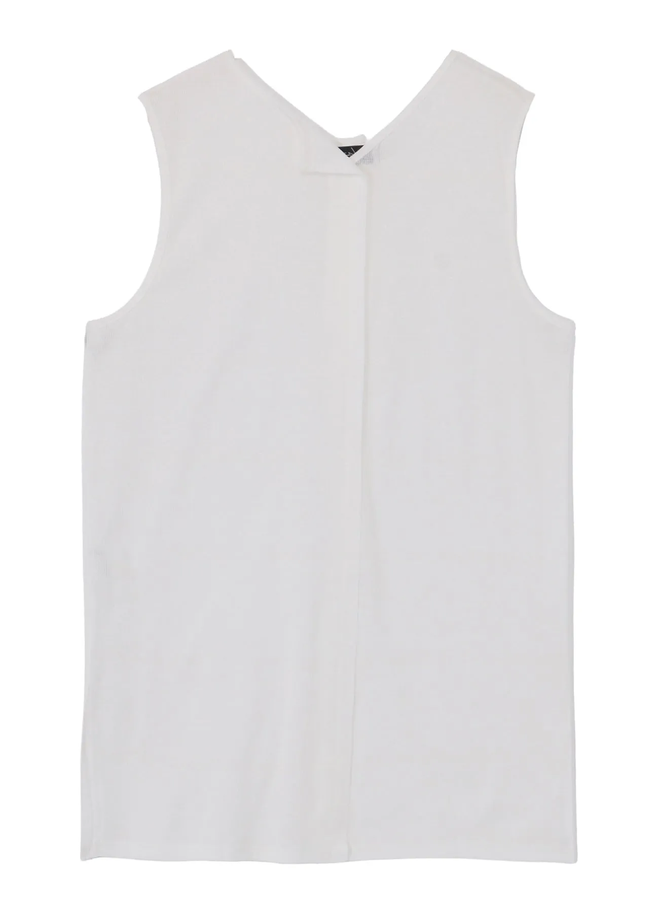 CELLULOSE COTTON MVS RIB PANELED TANK TOP sold by Yohji Yamamoto product image thumbnail 3