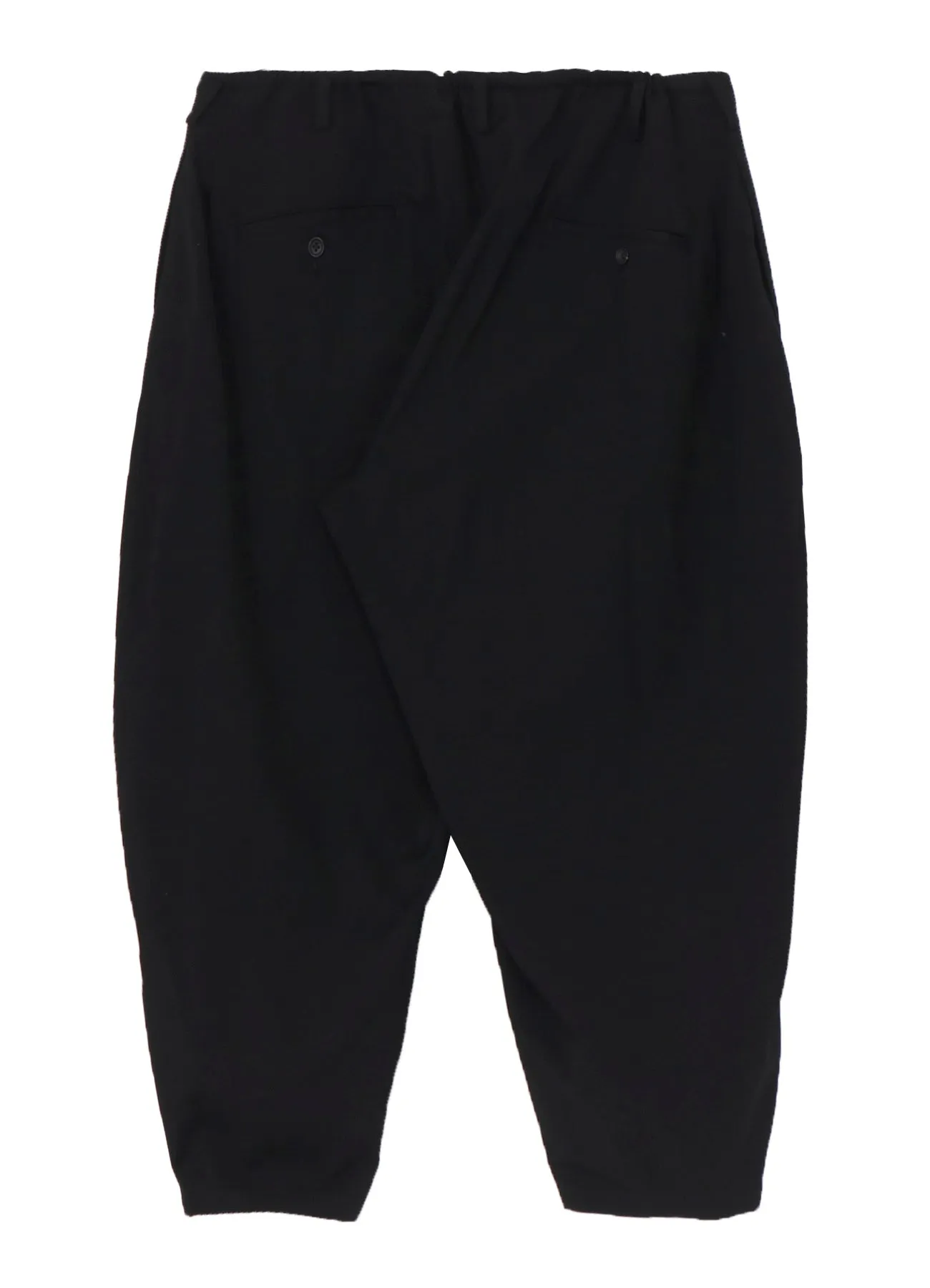 WOOL GABARDINE OUTER DRAPE PANTS sold by Yohji Yamamoto product image thumbnail 5