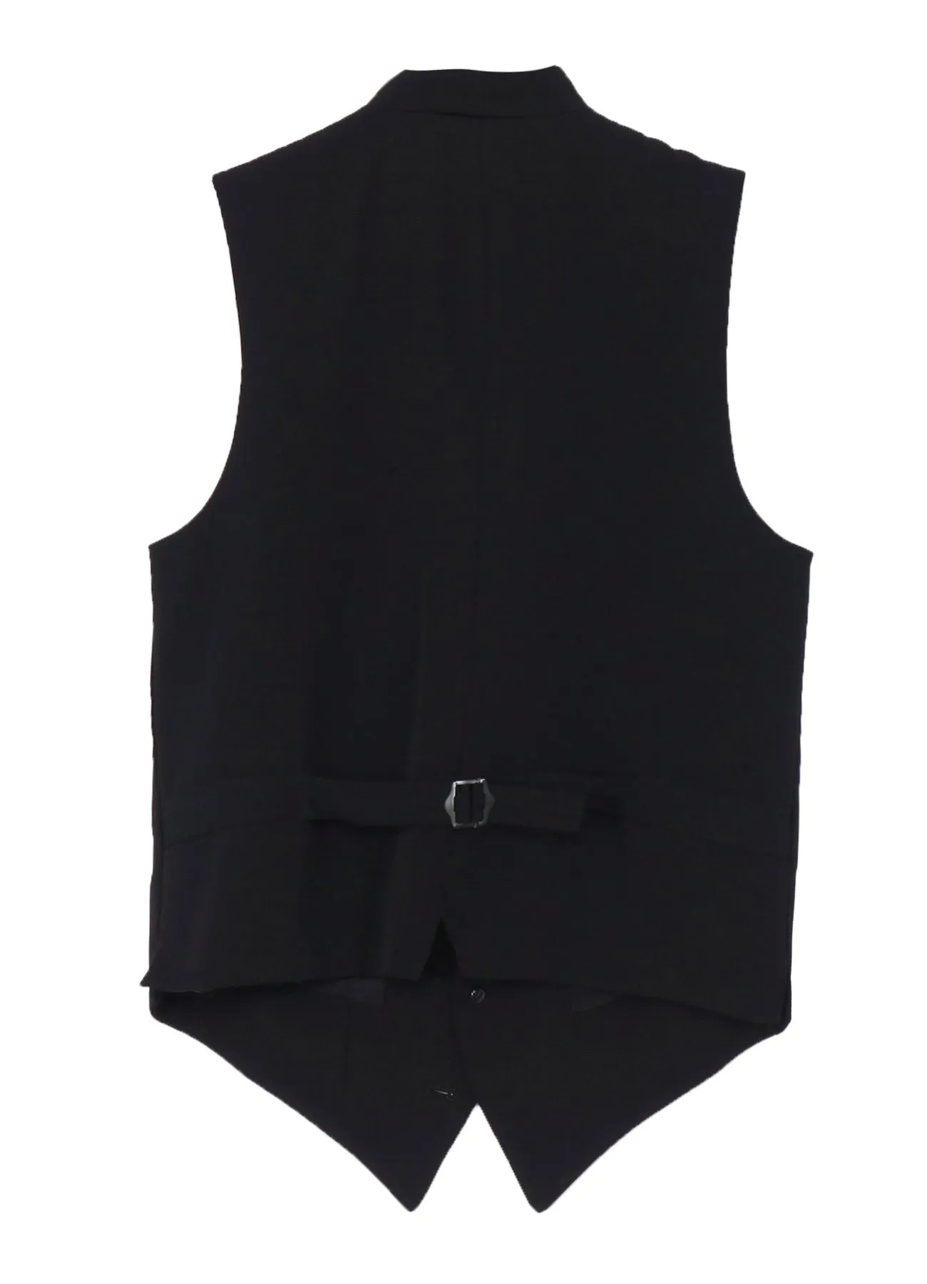 WOOL GABARDINE STAND COLLAR VEST sold by Yohji Yamamoto product image thumbnail 3