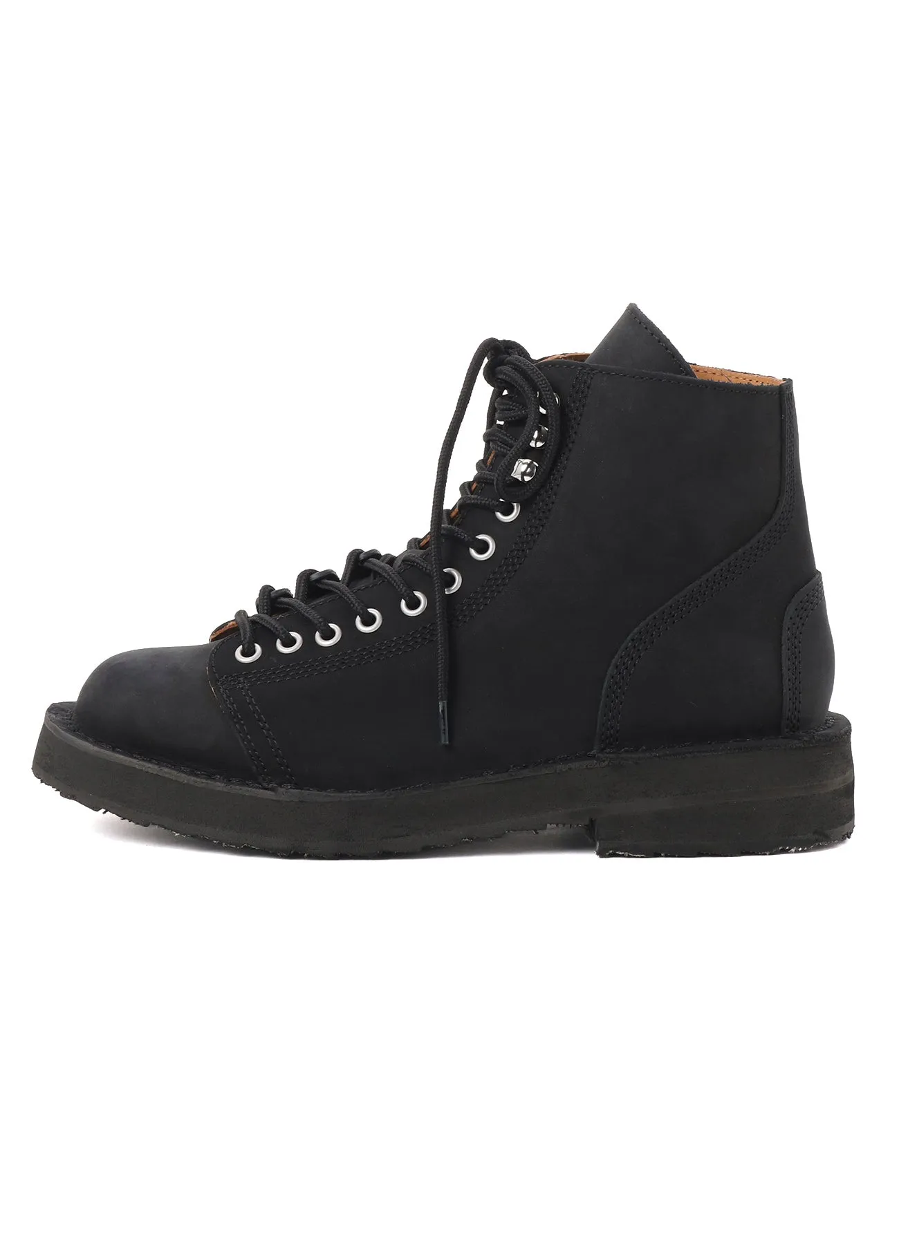 MAT SMOOTH LEATHER ZIP BIKER BOOTS sold by Yohji Yamamoto product image thumbnail 3