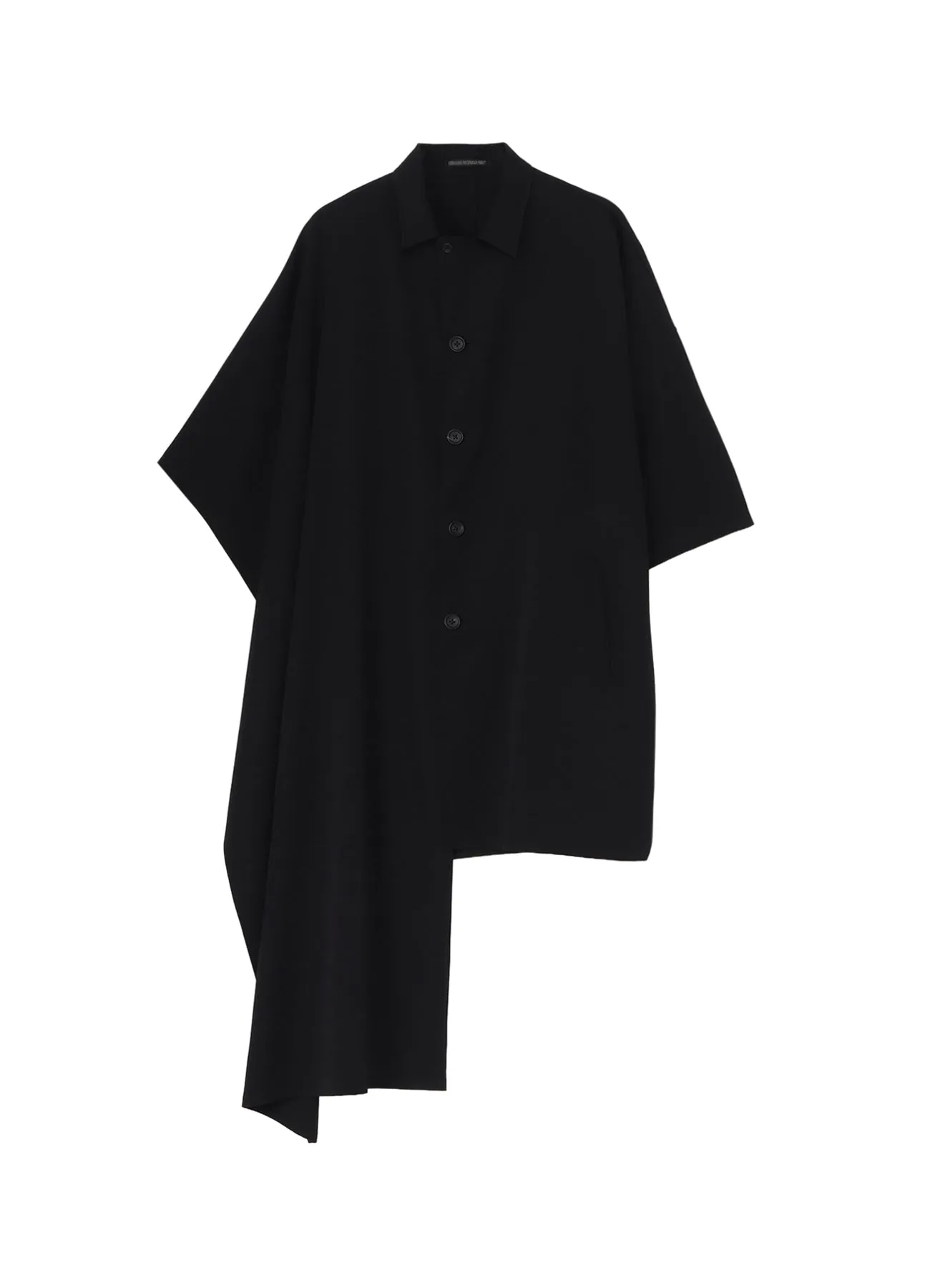WOOL GABARDINE WOOL GABARDINE LONG CAPE JACKET sold by Yohji Yamamoto