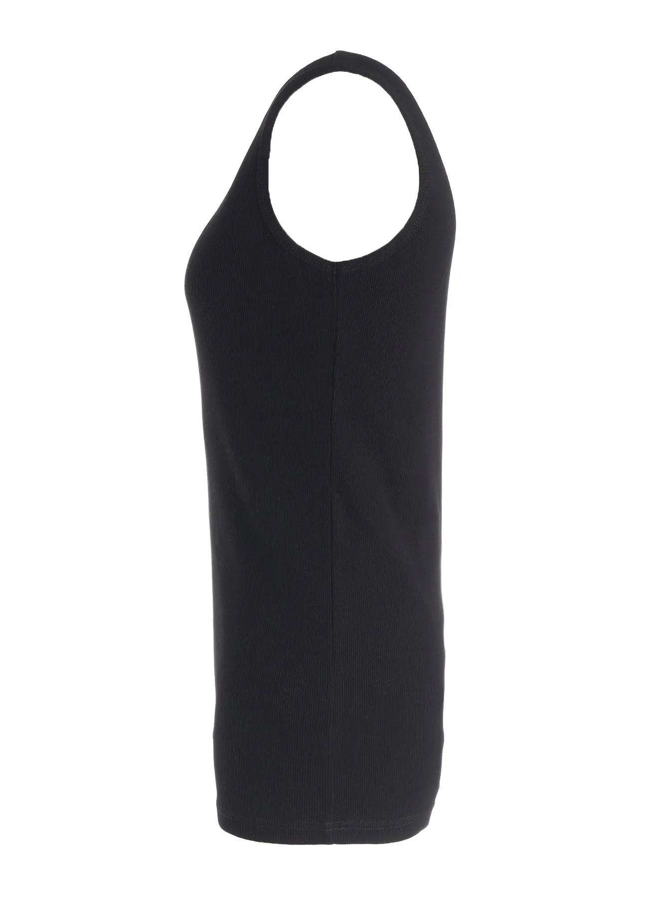 COTTON RIB TANK TOP sold by Yohji Yamamoto product image thumbnail 3