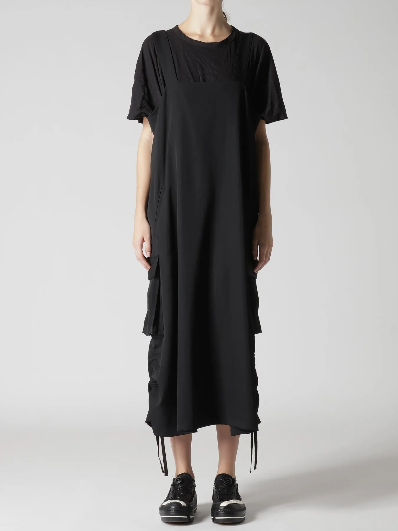 WOOL GABARDINE STRAP DRESS sold by Yohji Yamamoto product image thumbnail 4