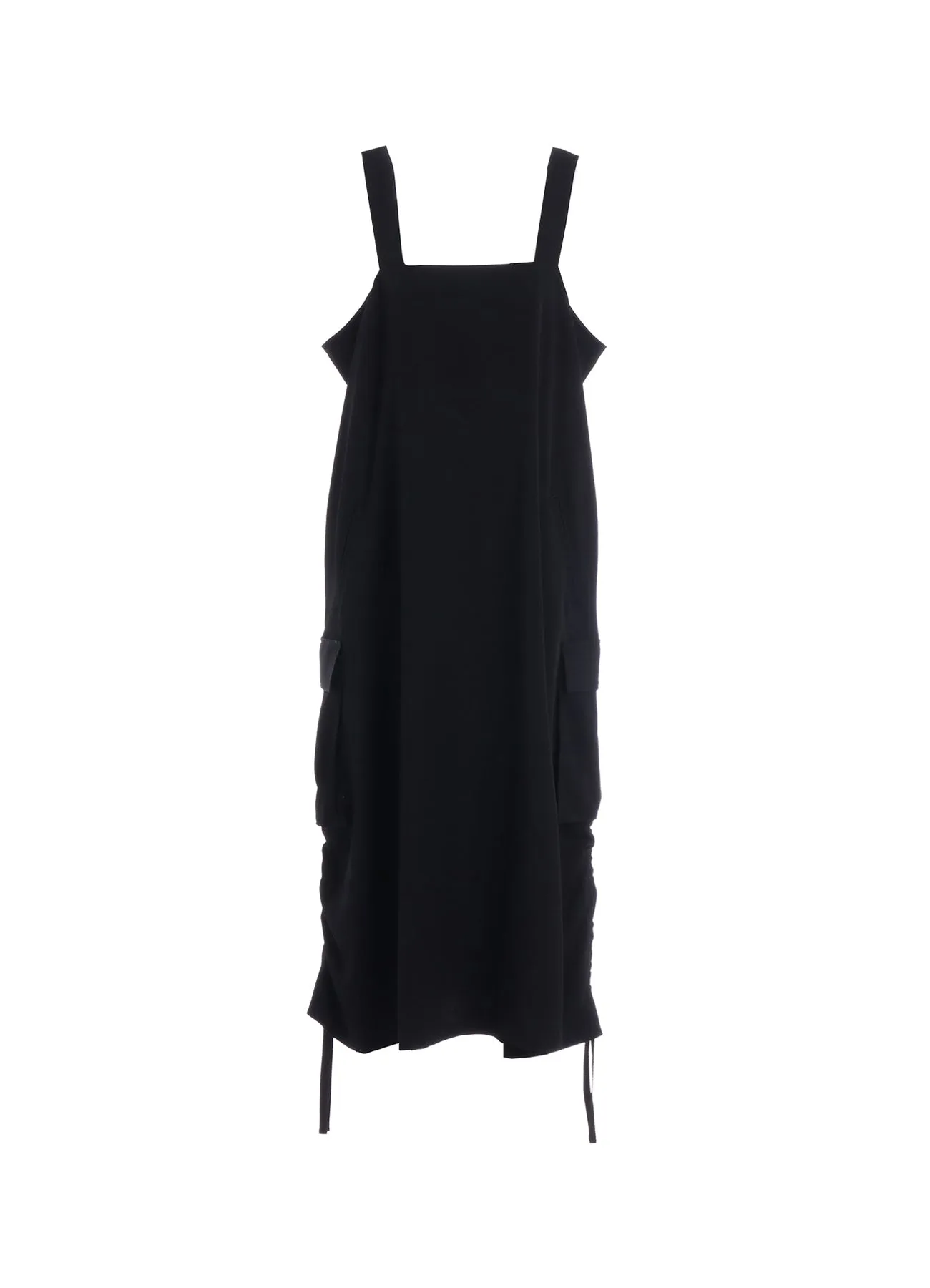 WOOL GABARDINE STRAP DRESS sold by Yohji Yamamoto