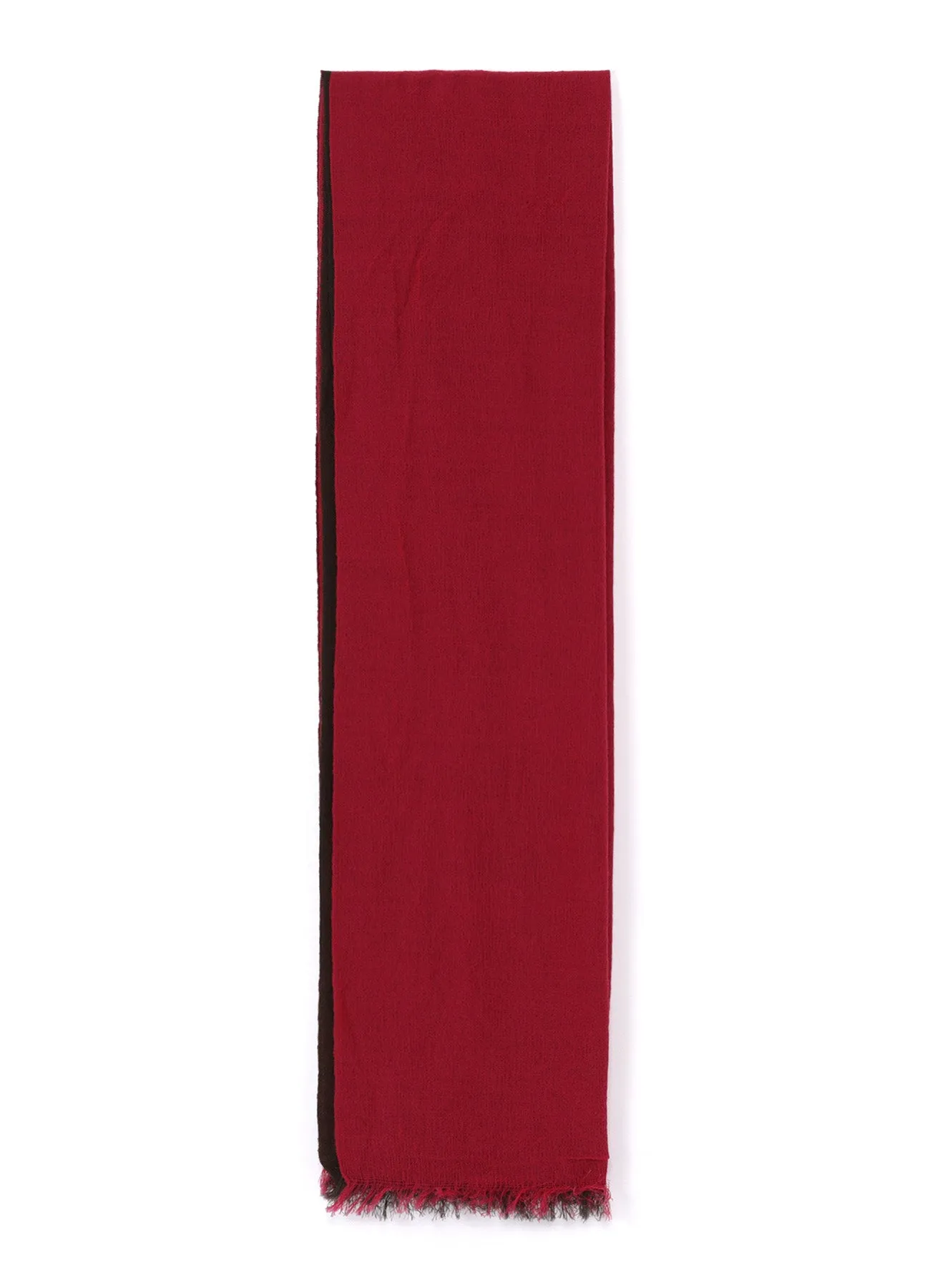 WOOL DOUBLE LAYTER SCARF sold by Yohji Yamamoto product image thumbnail 4