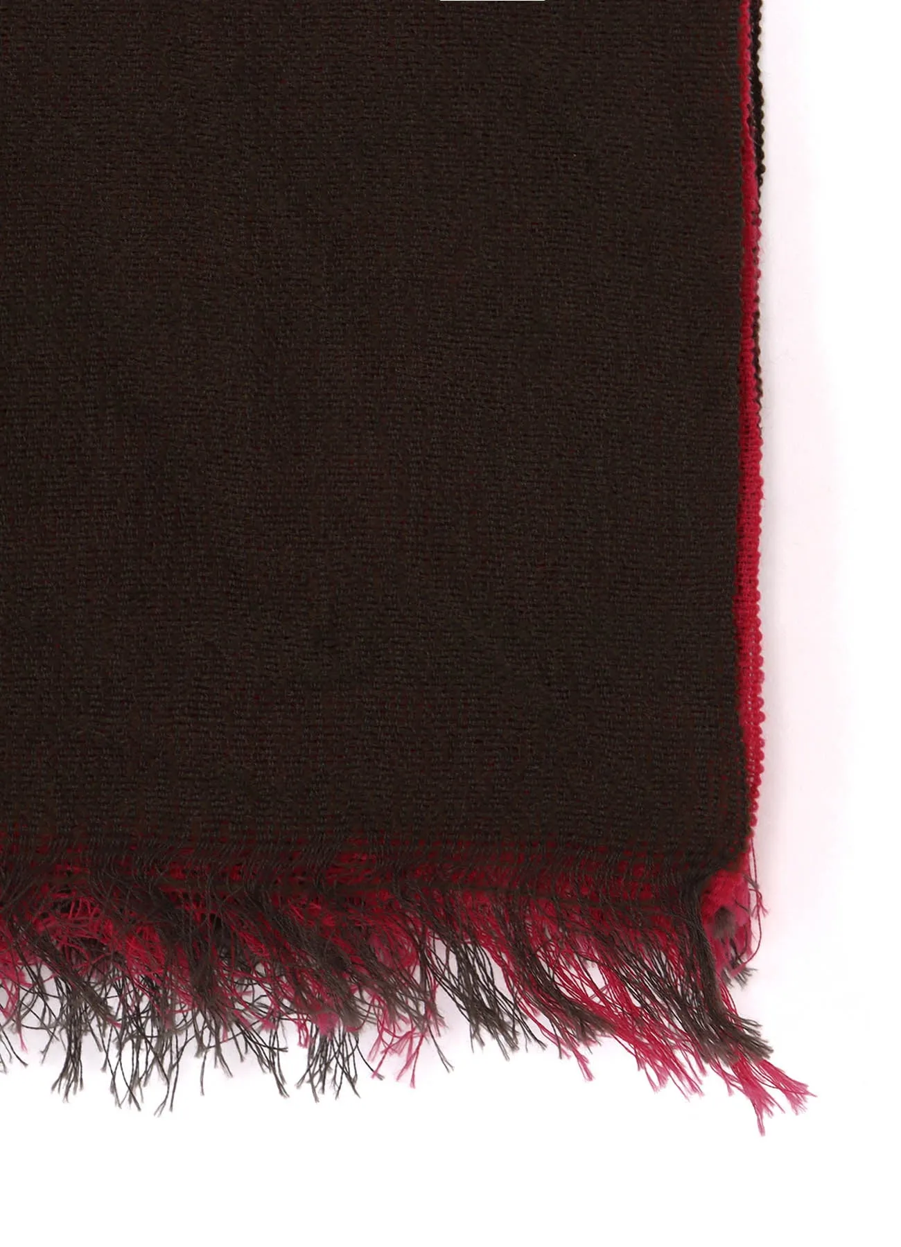 WOOL DOUBLE LAYTER SCARF sold by Yohji Yamamoto product image thumbnail 5