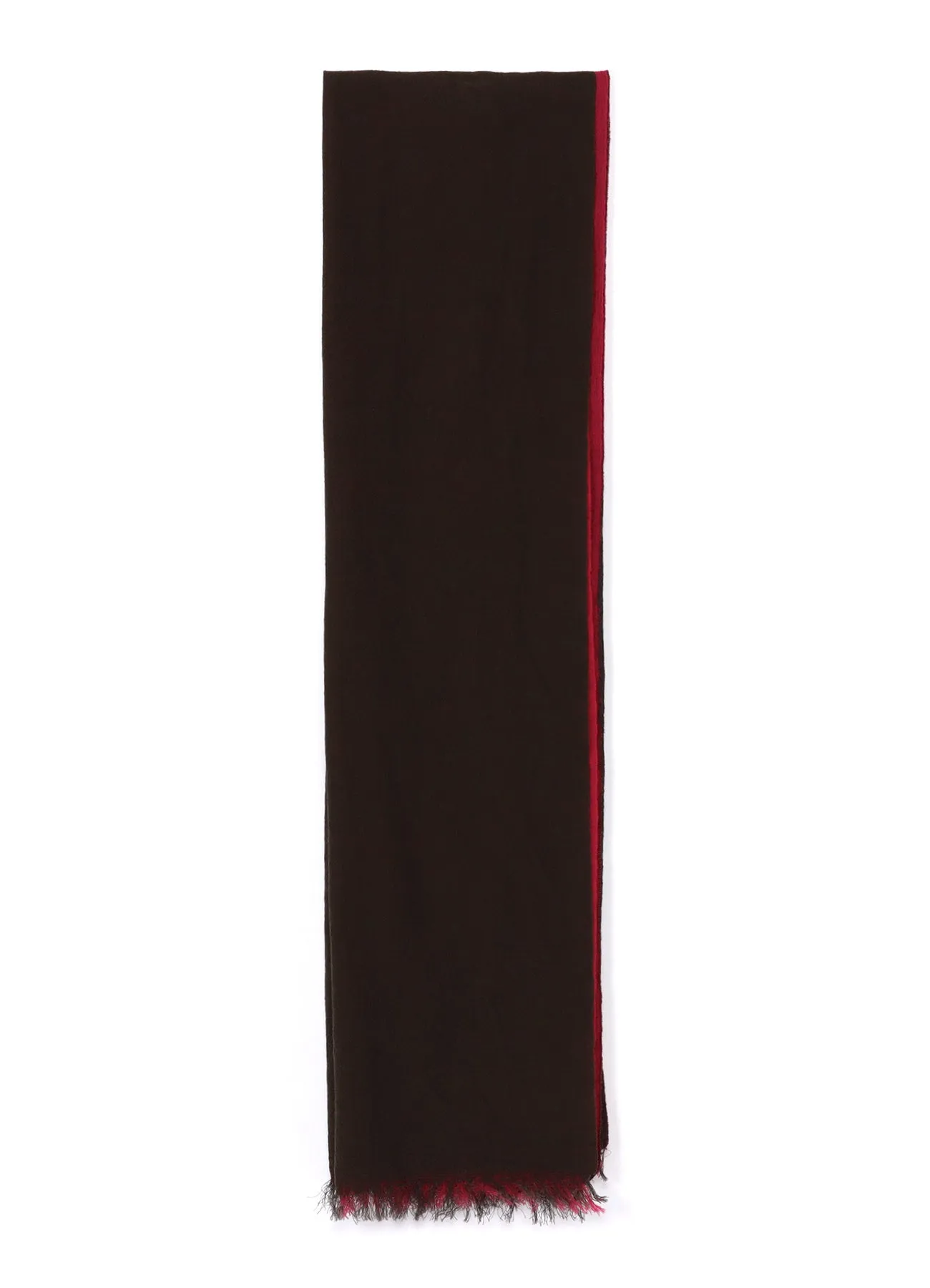 WOOL DOUBLE LAYTER SCARF sold by Yohji Yamamoto product image thumbnail 3