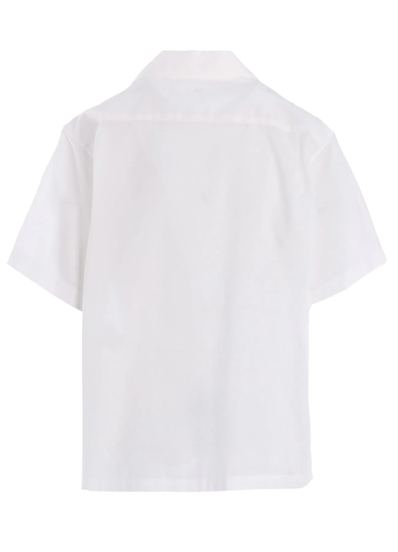 COTTON LAWN OPEN COLLAR SHORT SLEEVE BLOUSE sold by Yohji Yamamoto product image thumbnail 4