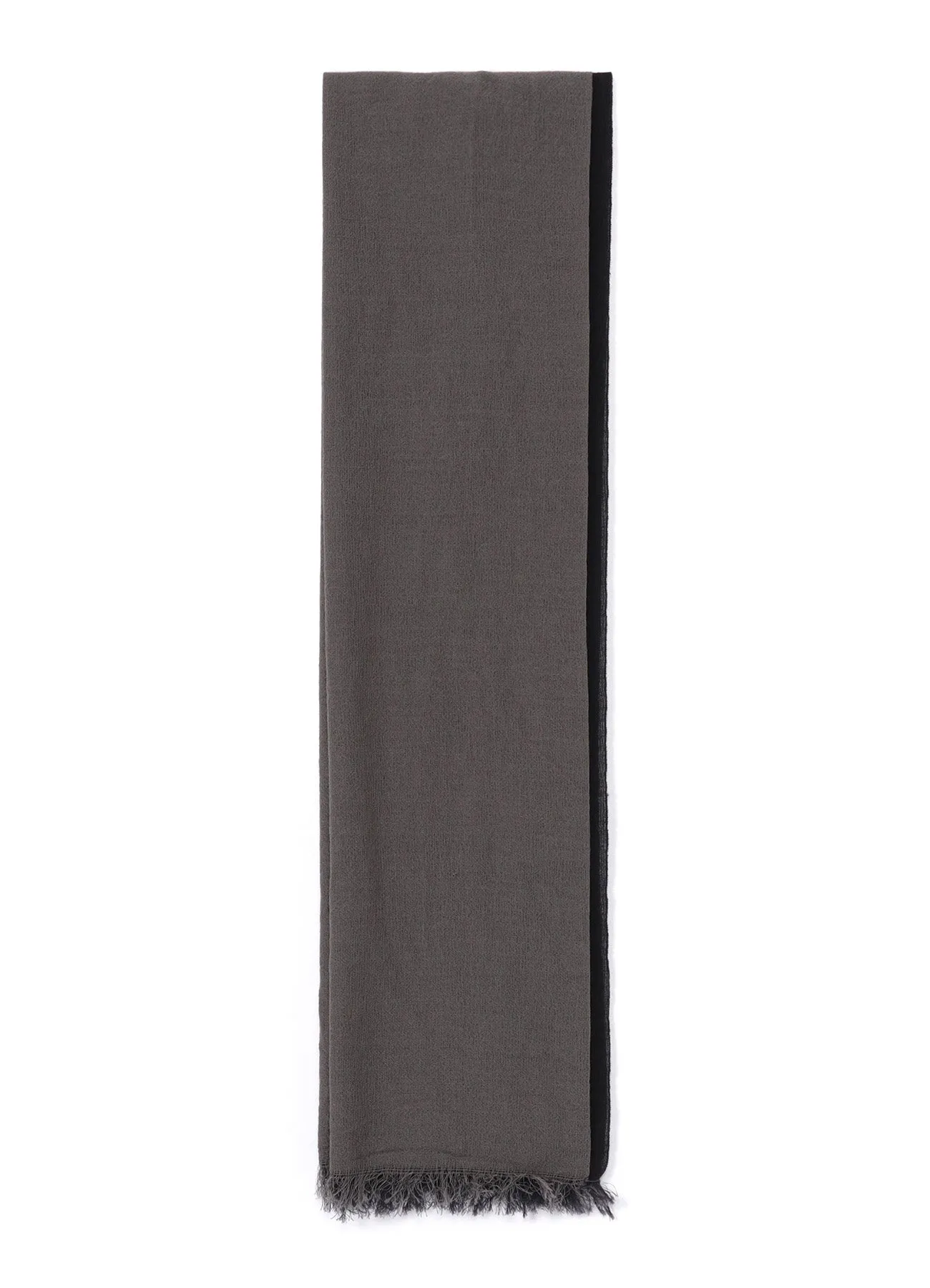 WOOL DOUBLE LAYTER SCARF sold by Yohji Yamamoto product image thumbnail 3