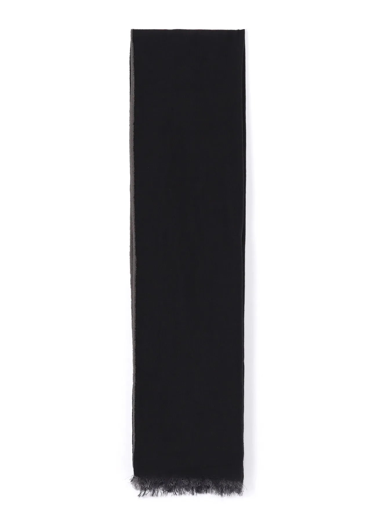 WOOL DOUBLE LAYTER SCARF sold by Yohji Yamamoto product image thumbnail 4