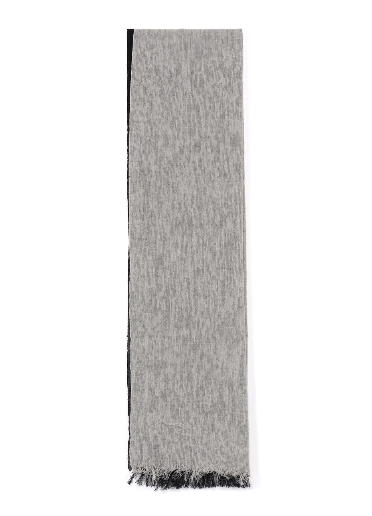 WOOL DOUBLE LAYTER SCARF sold by Yohji Yamamoto product image thumbnail 4