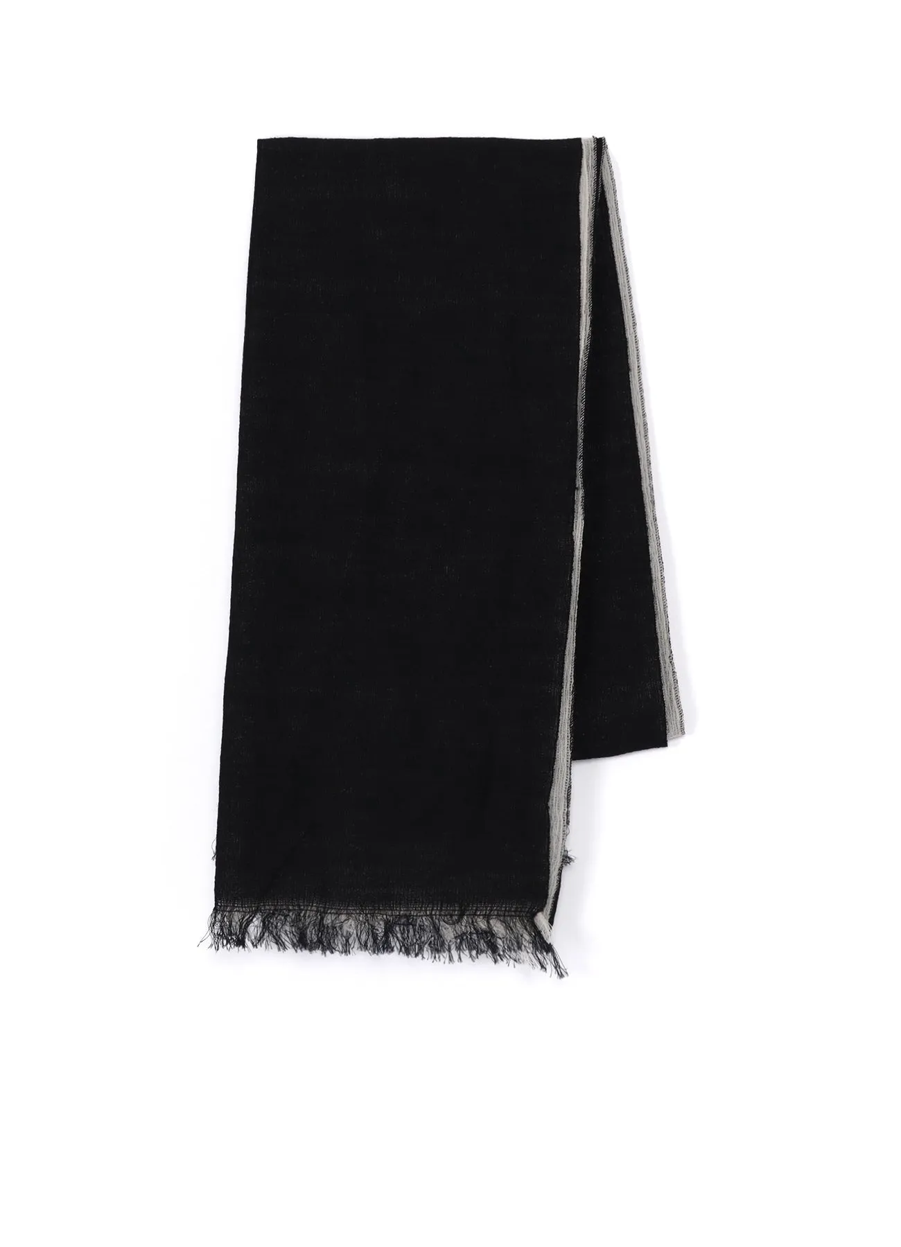 WOOL DOUBLE LAYTER SCARF sold by Yohji Yamamoto