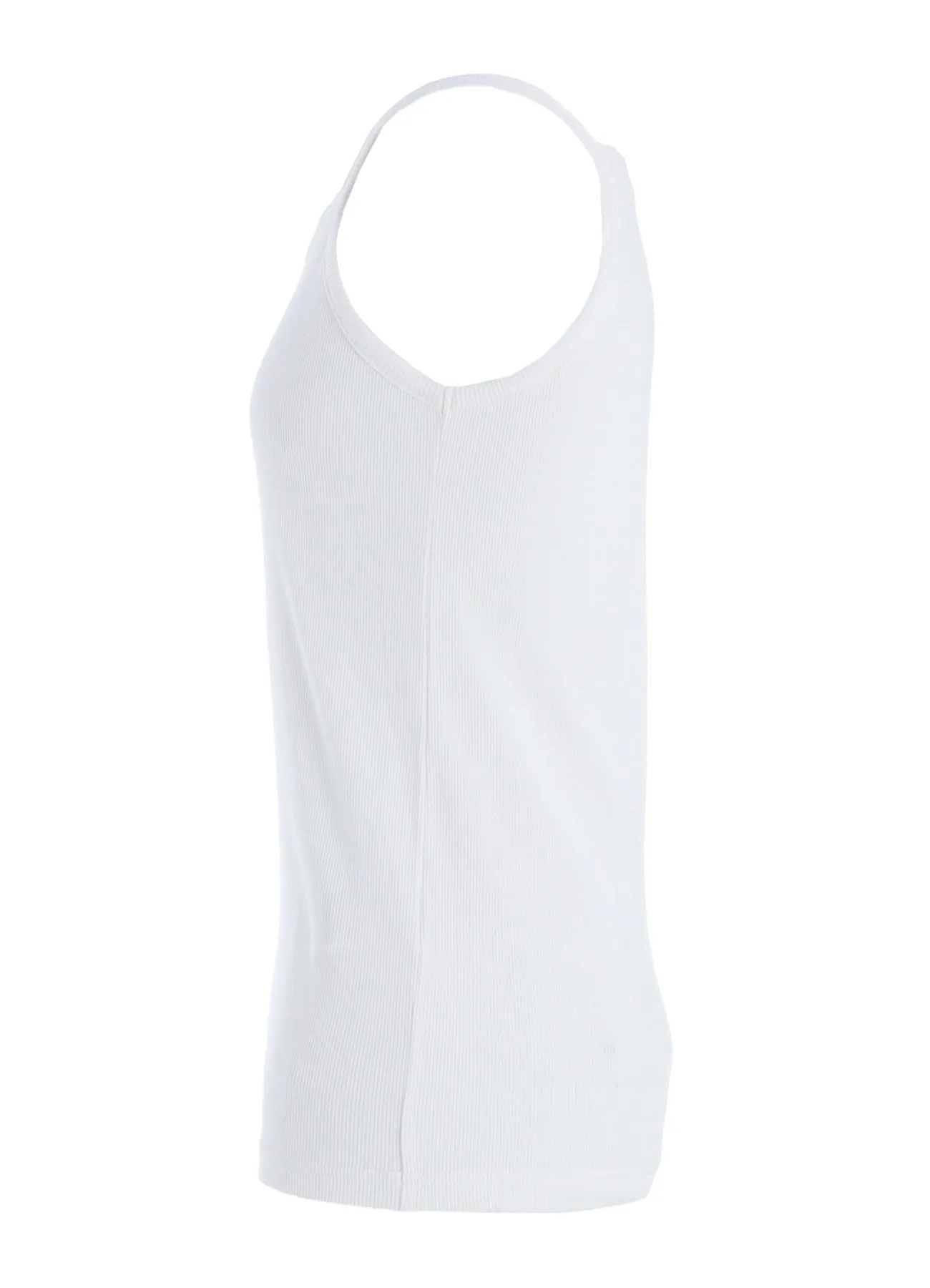 COTTON RIB TANKTOP sold by Yohji Yamamoto product image thumbnail 3